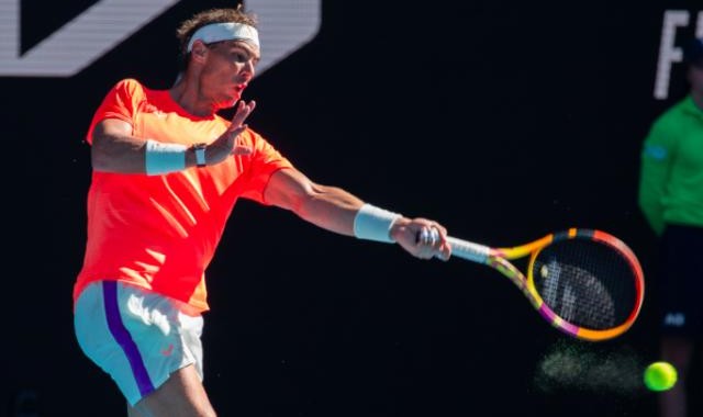 Jiuyou-纳达尔横扫晋级澳网第三轮 展现超强抗干扰专注力